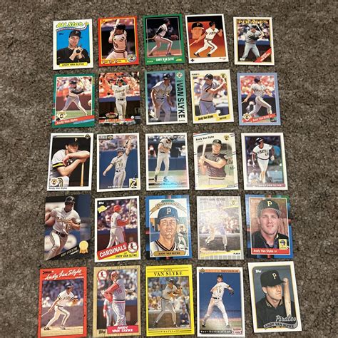 andy van slyke baseball card 7