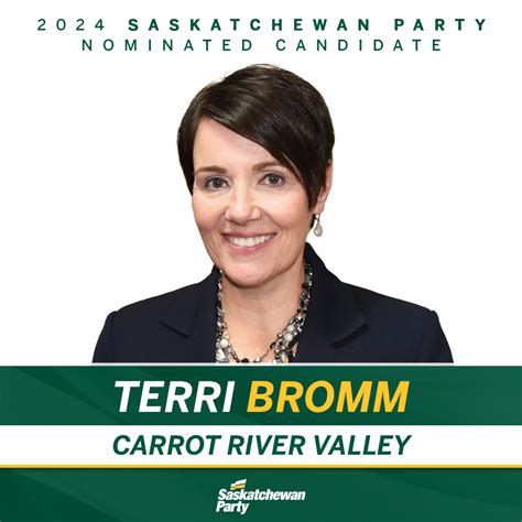 Terri Bromm Acclaimed As 2024 Saskatchewan Party Candidate For Carrot