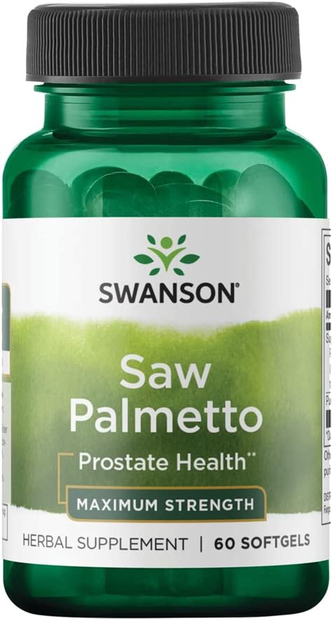 Swanson Saw Palmettoastaxanthin Prostate Complex 200 Milligrams 60 Sgels 2 Pack