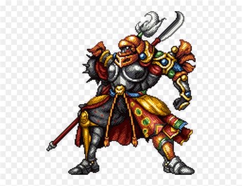 Gilgamesh Ff6 Clipart Png Download Gilgamesh Final Fantasy Sprite