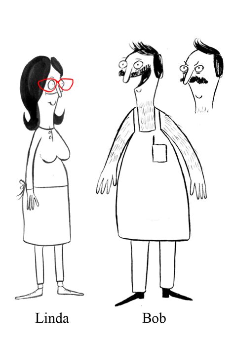 Jay Howell Some Bobs Burgers Sketches