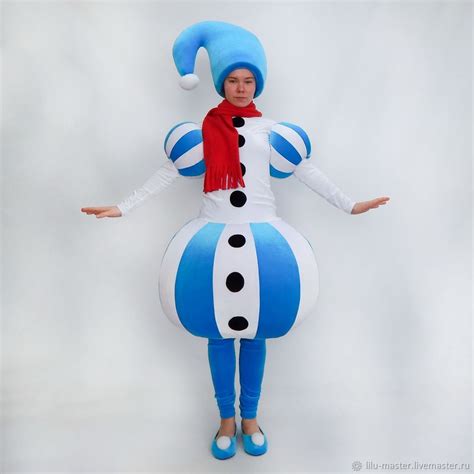 Снеговичок Шарик. Сценический костюм в интернет-магазине на Ярмарке ...