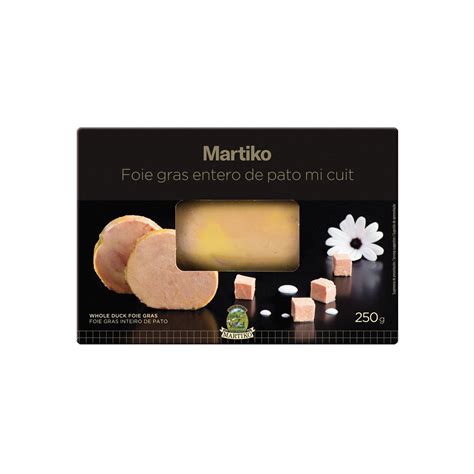 Foie Gras Entero De Pato Mi Cuit 250 G Tienda Martiko