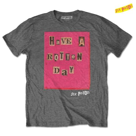 Sex Pistols セックスピストルズ ROTTEN DAY Tシャツ チャコールグレー Tシャツ バンドTシャツのPositiveDiveポジティブダイブ
