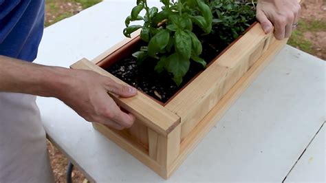 How To Build A Window Planter Box From Cedar Window Planter Boxes Window Planters Planter Boxes