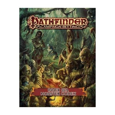 Pathfinder Campaign Setting Inner Sea Monster Codex inglés