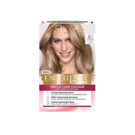 ЛОРЕАЛ EXCELLENCE CREME боя за коса 8.1 | Аптека Феникс