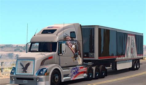 Volvo Vnl Usa Eagle Skin By Aradeth Mod Ats Mod American Truck