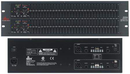Эквалайзер DBX 1231 — Musictrade