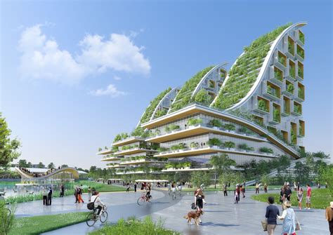 Galeria De Vincent Callebaut Architectures Propõe Eco Vizinhança Em