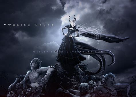 demon queen  wesley souza  deviantart