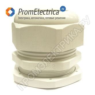 Купить PG42 (30-38) Пластиковый кабельный ввод, серого цвета, гермоввод ...