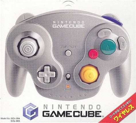 Wavebird Wireless Controller (Platinum/Silver) for GameCube