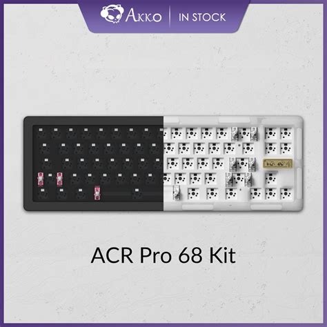 Akko Key Backlit Custom Keyboard Diy Kit Hot Swappable Acr Pro Modular Mechanical