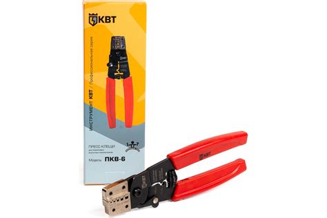 Пресс-клещи КВТ ПКВ-6 80754 - выгодная цена, отзывы, характеристики ...