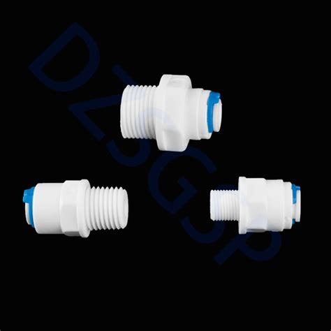 Прямой штуцер для воды обратного осмоса, шланг с наружным диаметром 1/4 ...