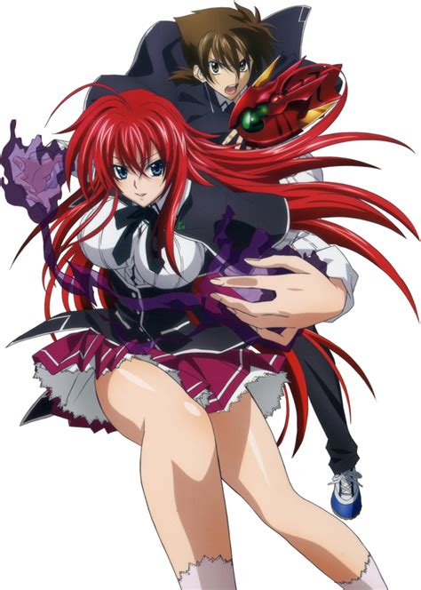 High School Dxd Rias Gremory Issei Render By Vurdalak84 On Deviantart