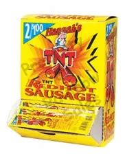 Caddy De Salchichas Picantes Hannah S Tnt Red Hot 50 Ud