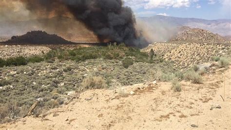 Lone Pine Fire Area In Inyo County Is 30 Acres And 5 Percent Contained