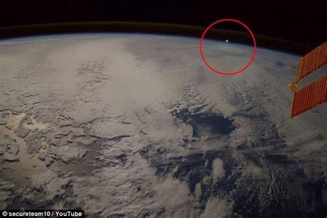 Another UFO Spotted From The International Space Station Daily Mail