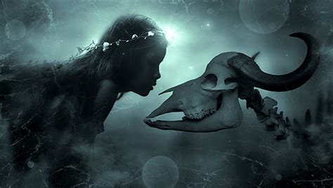 Royalty Free Photo Skull With Naked Woman Wallpaper PickPik