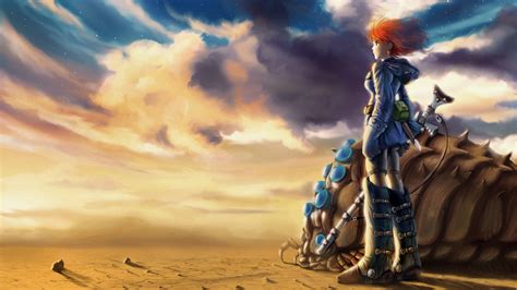 Anime character standing in dessert HD wallpaper | Wallpaper Flare