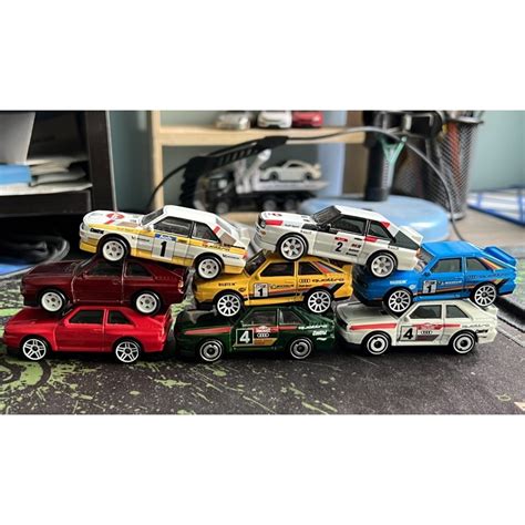 Hot Wheels Audi Sport Quattro Complete Lot STH Car Culture Shopee Malaysia