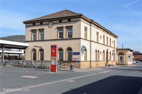 Bahnhof Lohr Bahnhof Bahnrelikte Net