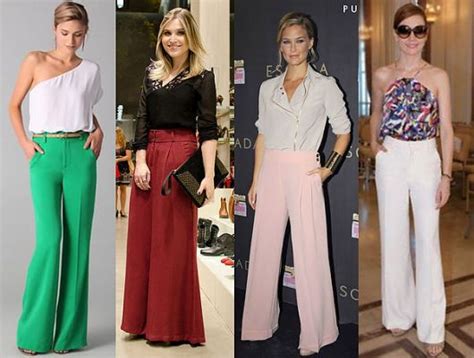 Como Usar Calças Pantalonas - CALÇA PANTALONA: 180 modelos lindos e como usar!