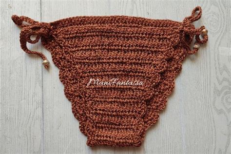 Bikini Uncinetto Schema Tutorial Spiegazioni Manifantasia