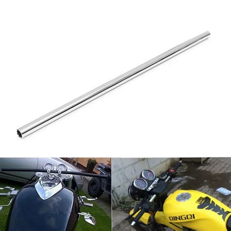 7 8 22mm Motorcycle Chrome Straight Handlebar Drag Bar For Cafe Racer