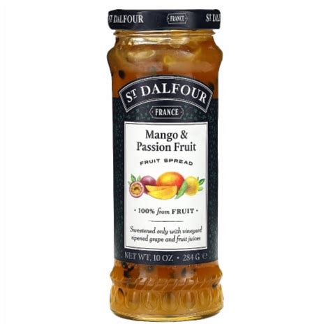 St Dalfour Fruit Spread Mango Passion Fruit 10 Oz 284 G 10 Oz