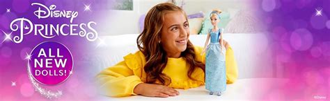Amazon Mattel Disney Princess Toys Cinderella Fashion Doll Sparkling Look With Blonde