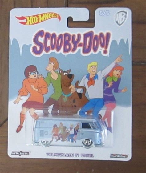 Hot Wheels Pop Culture Scooby Doo Volkswagen T Panel Real Riders