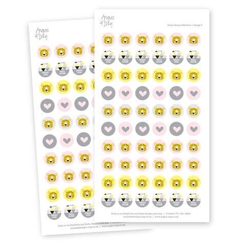 Top Up Stickers — Angus And Izzy