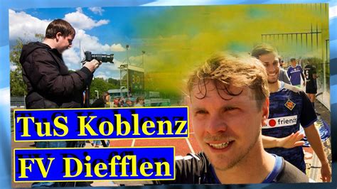 Wir brennen für den Fußball 3 Tore beim Fußballspiel TuS Koblenz FV