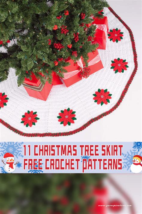 Christmas Tree Skirt Crochet Patterns Free Igoodideas