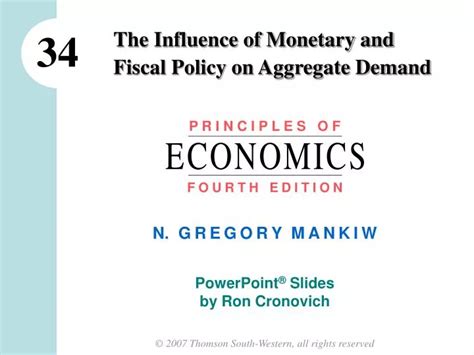 Ppt The Influence Of Monetary And Fiscal Policy On Aggregate Demand