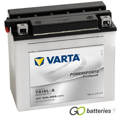 Yb L A Varta Freshpack Motorcycle Battery V Ah Yb La