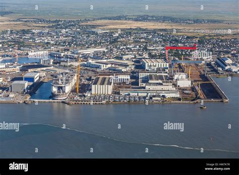 Chantiers de l'atlantique saint nazaire Banque de photographies et d ...