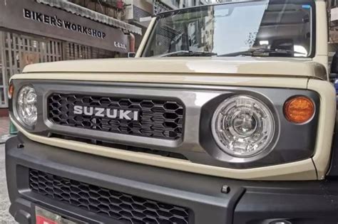 Front Grill Jdm For Suzuki Jimny Jb Jb W Black Abs Car