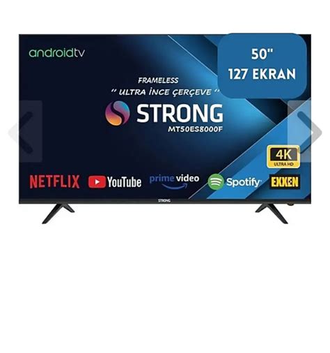 Strong Mt Es F K Ultra Hd Ekran Uydu Al C L Tv Ve