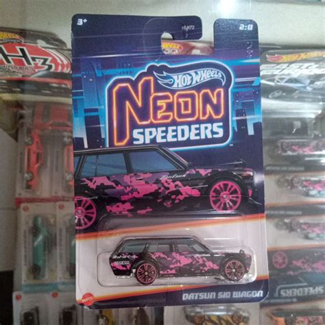 HOT WHEELS 風火輪 neon speeders Datsun 510 旅行車 蝦皮購物