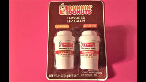 Dunkin Donuts Lip Balm Review Youtube