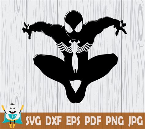 Spiderman Silhouette Svg Marvel Superheroes Svg Spider Man Svg | Images ...