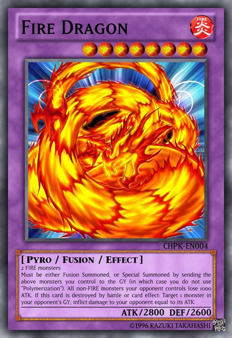 Fire Dragon | Yugioh dragon cards, Custom yugioh cards, Yugioh dragons