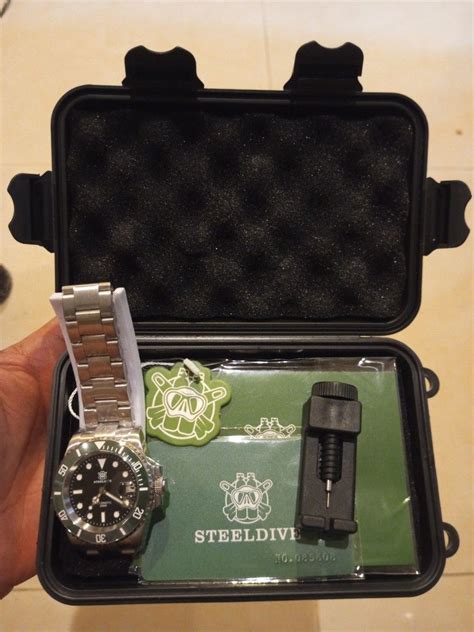 Jam Tangan Steeldive SD1953 Submariner Homage Automatic Seiko NH35