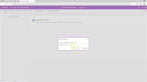 OneNote Abschnitte und Seiten erstellen Anleitung für deinen digitalen