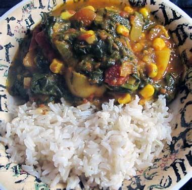 Tswana African Vegetable Stew Recipe