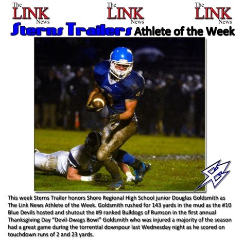 Athlete of the Week – The Link News